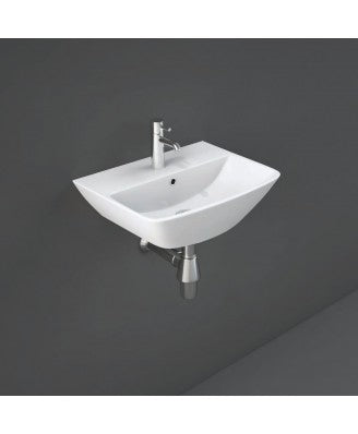 RAK Summit 400mm Wall Hung Hand Basin 1 Tap-Hole