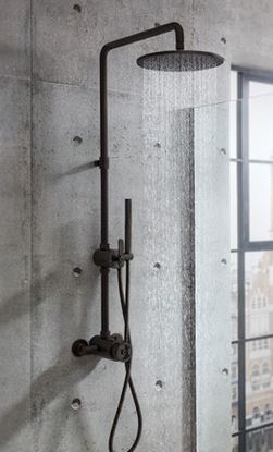 Crosswater UNION Exposed Multifunction Shower Valve Matt Black