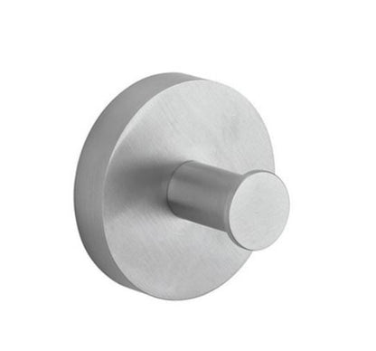 3ONE6 Single Robe Hook in Brushed Stainless Steel Finish
