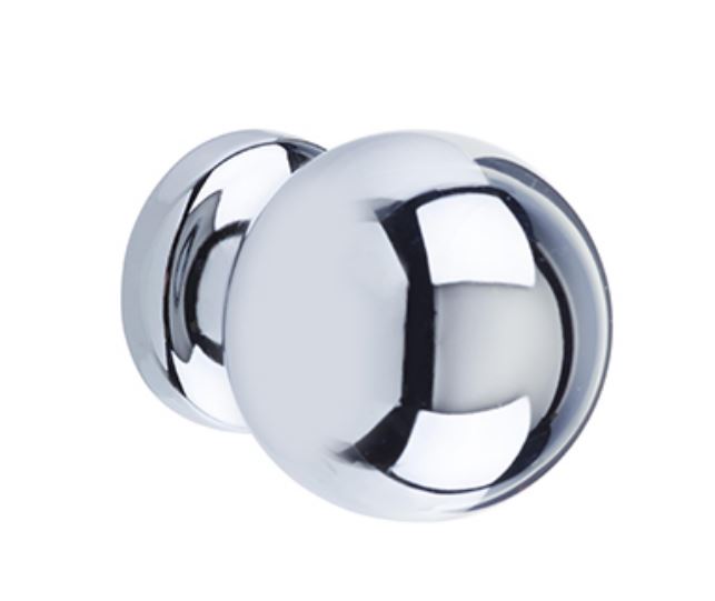 Her Cupboard Knob Chrome - Sleek Cabinet Accent