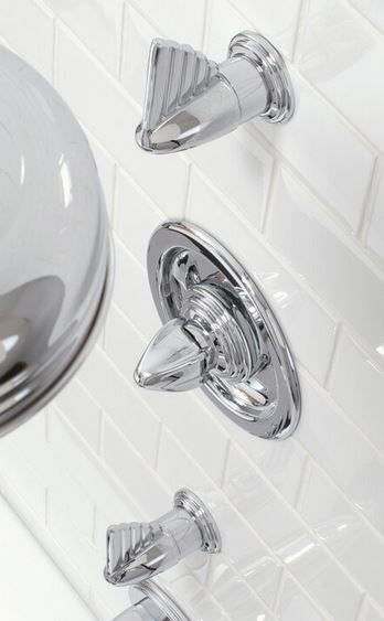 Lefroy Brooks Belle Aire Lever Concealed Stop Valve - Chrome