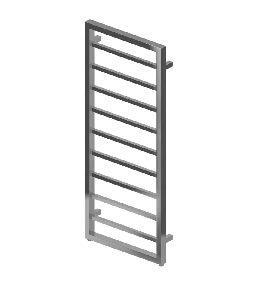 Eastbrook Ryton 1200 x 500mm Square Designer Heated Towel Rail Chrome