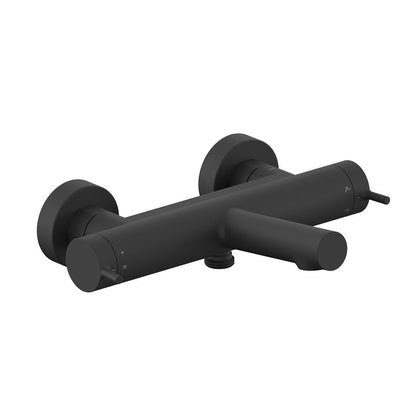 Vado Safari Lever Wall Mounted Exposed Thermostatic Bath Shower Mixer with Easyfit Brackets