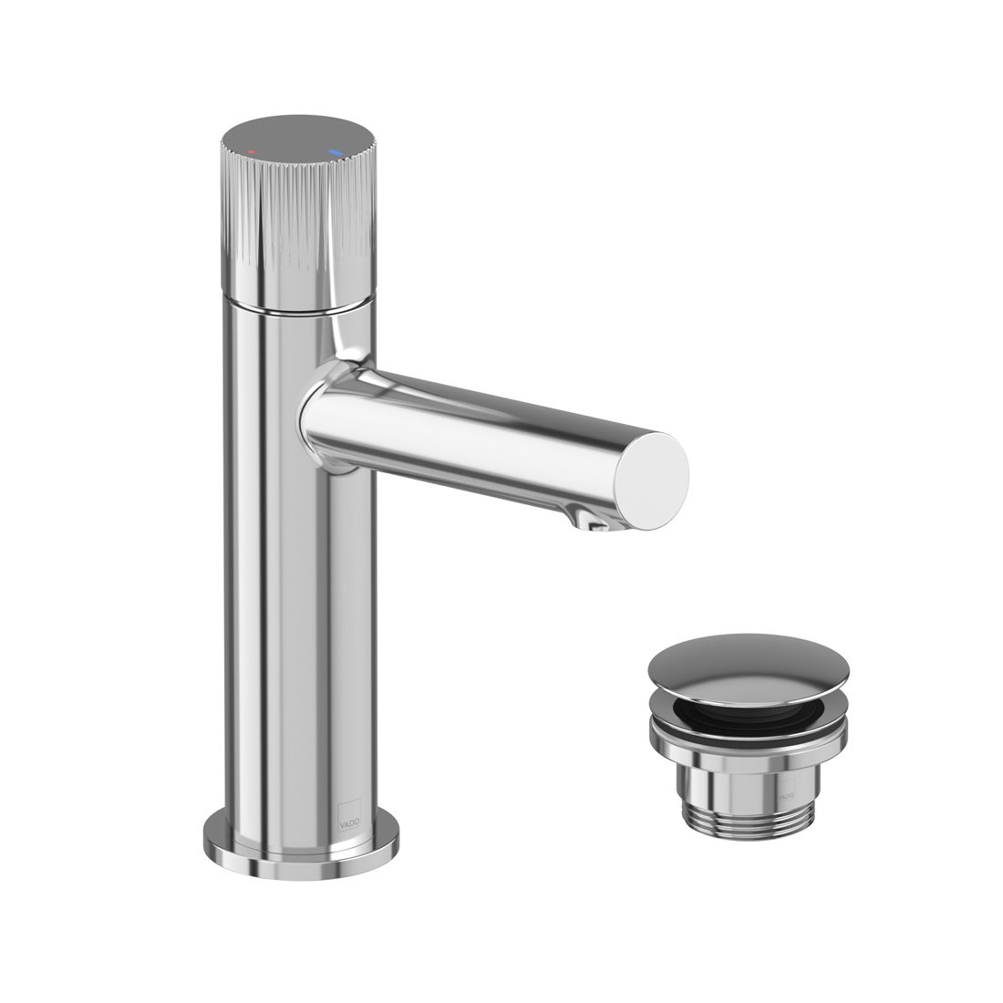 Vado Safari Leverless Cold Start Mono Basin Mixer for Low Pressure System with Universal Basin Waste
