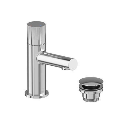 Vado Safari Leverless Cold Start Mini Mono Basin Mixer with Universal Basin Waste