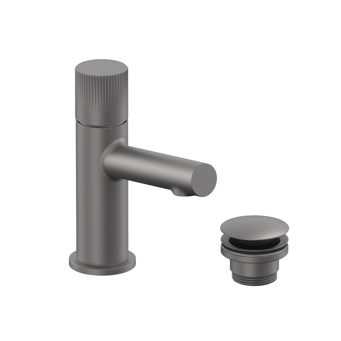 Vado Safari Leverless Cold Start Mini Mono Basin Mixer with Universal Basin Waste