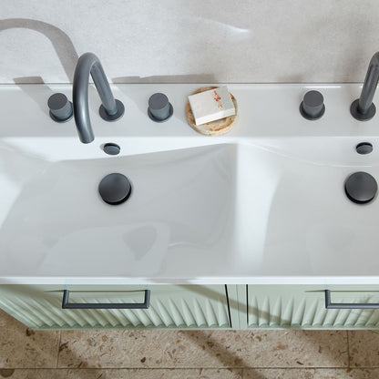 Vado Safari Mineral Cast Double Vanity Basin