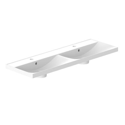 Vado Safari Mineral Cast Double Vanity Basin