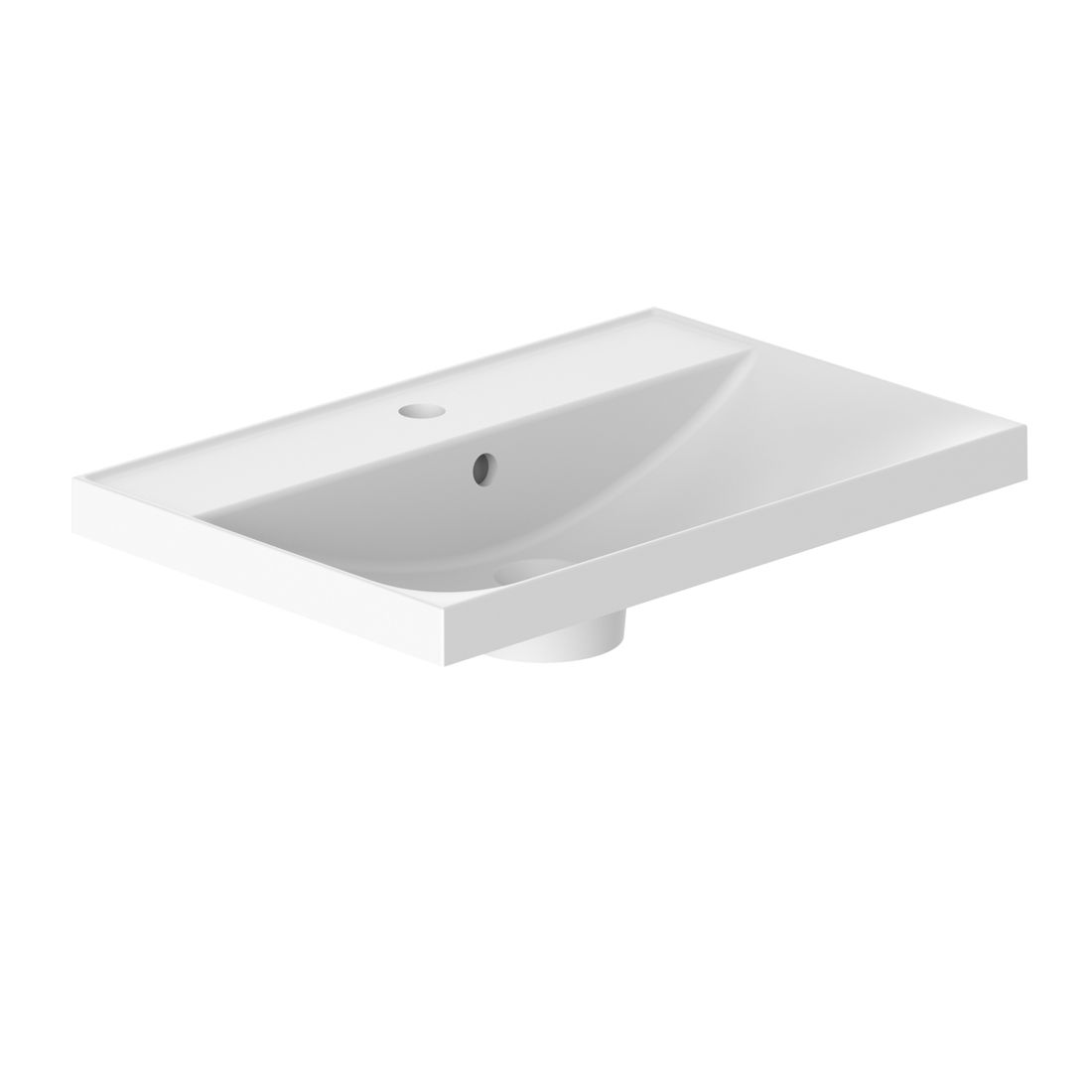 Vado Safari 600mm Mineral Cast Vanity Basin