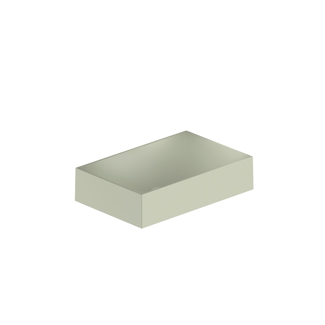 Vado Safari Smooth Countertop Basin - Square