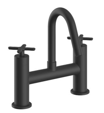 Salcombe Bath Filler Matt Black