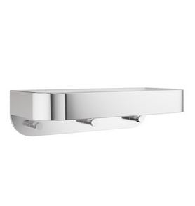 Crosswater Shower Basket Wall Mounted - Chrome/White Insert â€“ Sale
