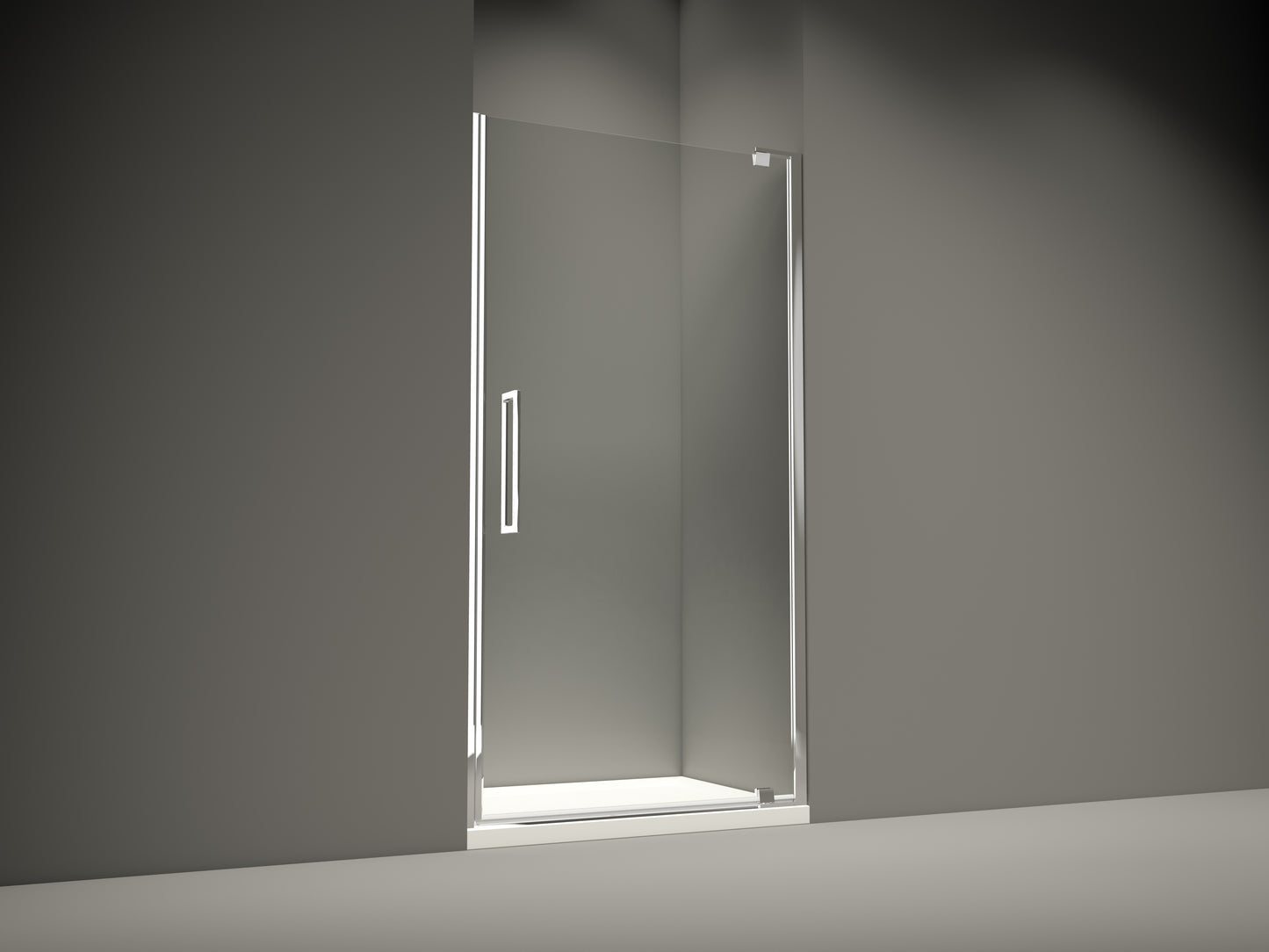 Merlyn 10 Series 900mm Framless Pivot Shower Door