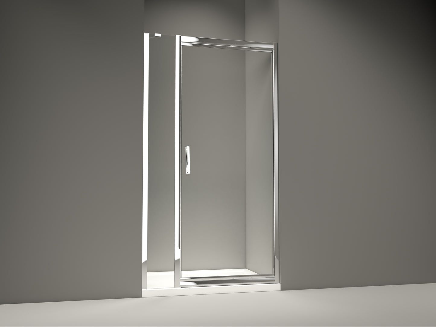 Merlyn 8 Series 1000mm Infold Shower Door & Inline Panel