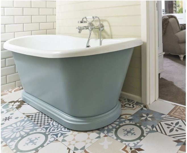 BC Designs The Boat Bath 1580 x 750mm Double Ended Bath