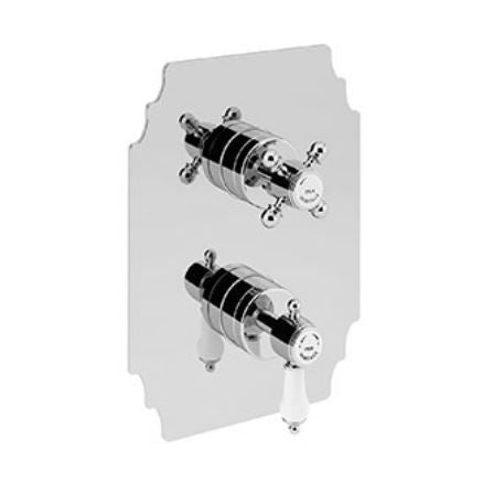 Glastonbury Concealed Thermostatic Shower Valve - Chrome