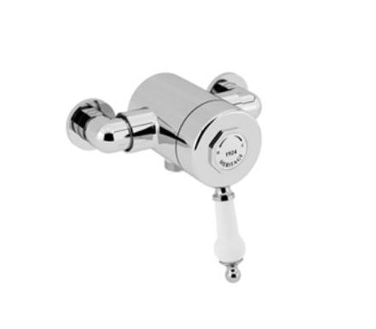 Glastonbury Exposed Thermostatic Shower Valve Chrome