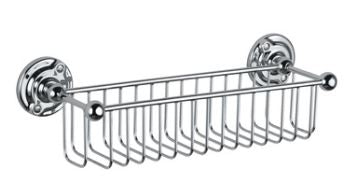Lefroy Brooks Belle Aire Shower Bottle Rack (choose finish)
