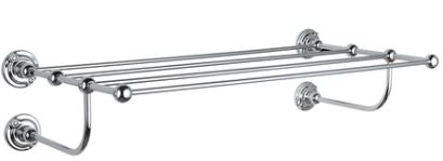 Lefroy Brooks Belle Aire Towel Shelf - Chrome