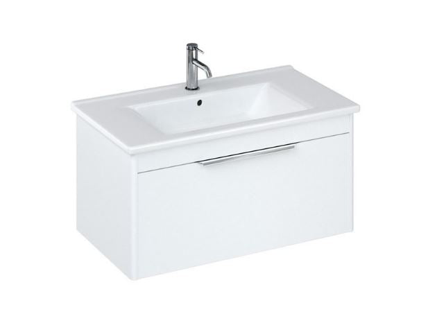 Shoreditch 85cm single drawer Matt White