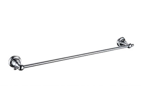 Holborn Single Towel Rail in Chrome - for your bathroom
