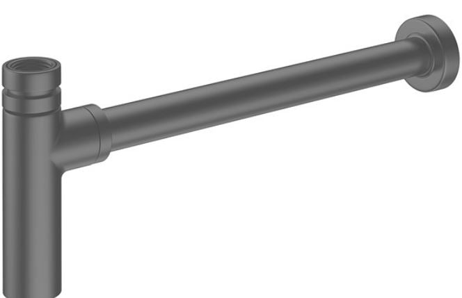 Crosswater MPRO Millennium Bottle Trap With 400mm Pipe Slate