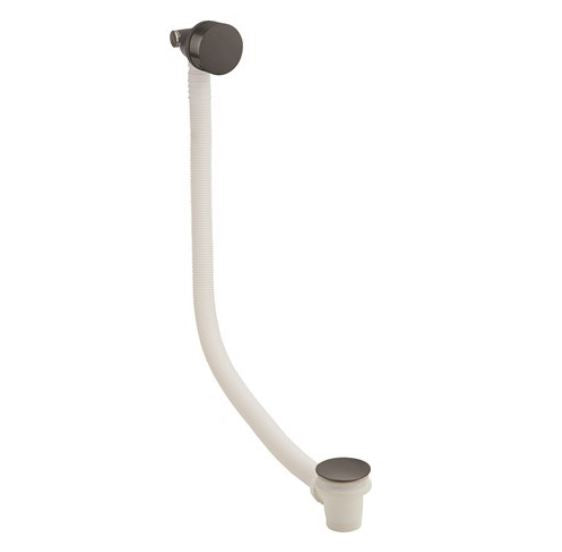 Crosswater MPRO Bath Filler With Click Clack Waste Slate