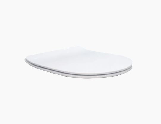 Essentials Arco Slimline Contour Soft Close, Quick Release Duraplast Seat