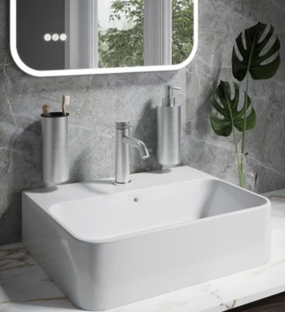 3ONE6 Wall Mounted Soap Dispenser - Brushed Stainless Steel