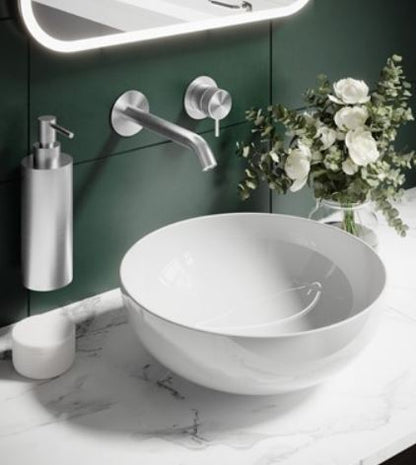 3ONE6 Wall Mounted Soap Dispenser - Brushed Stainless Steel