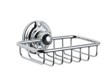 Lefroy Brooks Belle Aire Wire Soap Dish (choose finish)