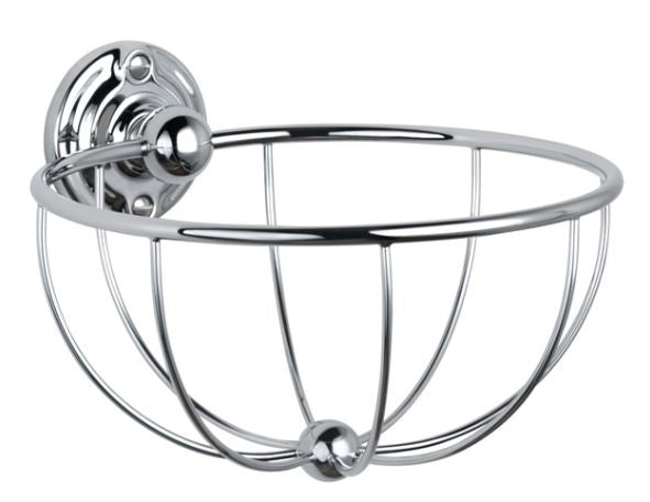 Lefroy Brooks Belle Aire Circular Sponge Basket (choose finish)