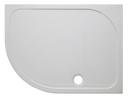 Crosswater Offset Quadrant 45mm Stone Resin Shower Tray