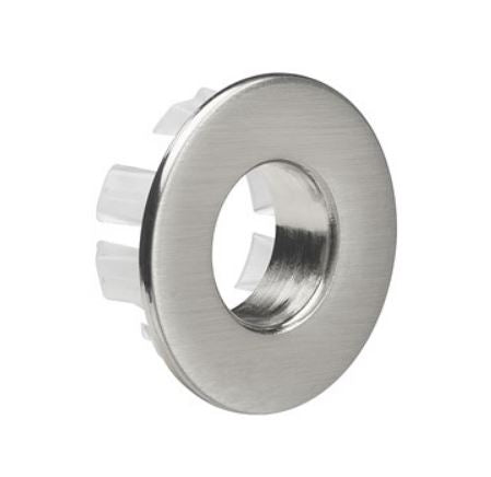 Crosswater MPRO Basin Overflow Cover Brushed Stainless Steel