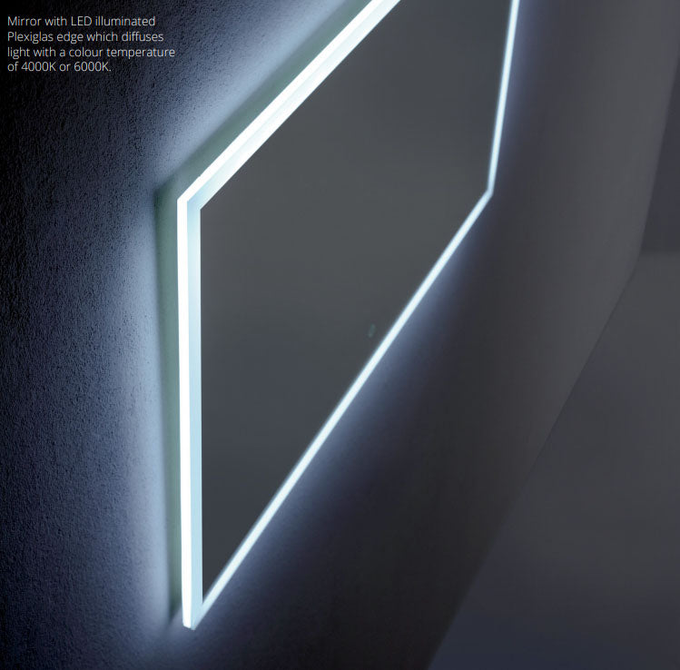 Emporio Bagno Starlight 1400 x 650mm Rectangular All Round LED Mirror