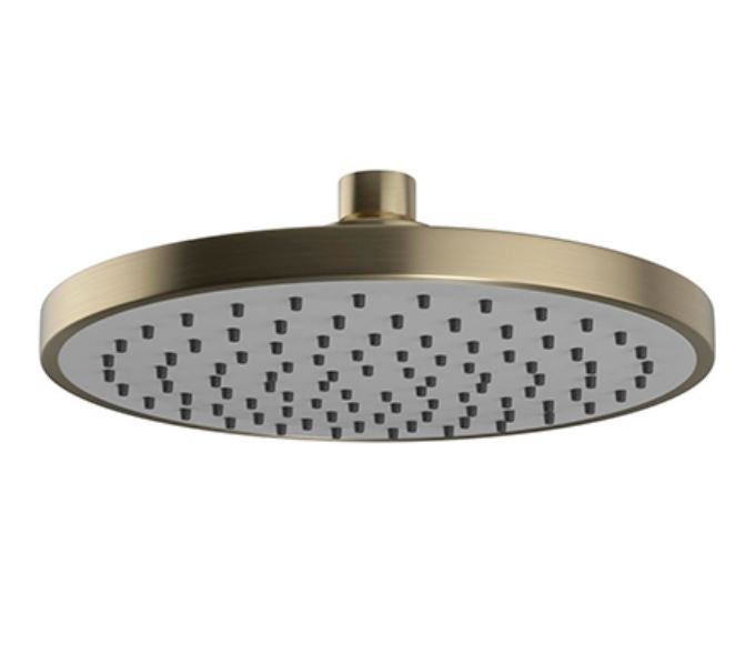 Shower Head 200mm Brushed Brass