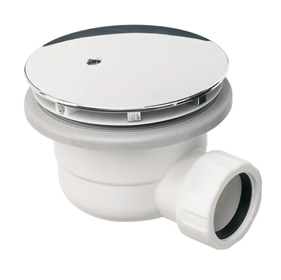 Crosswater 90mm Chrome High Flow Shower Waste