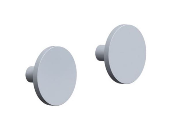 Crosswater Modern Storm Grey Matt Furniture Handle