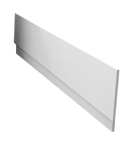 Essentials Suburb 1700 Side bath panel in White Gloss