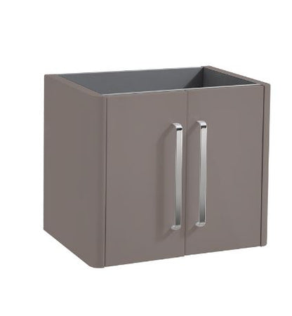 Essentials Superb 600x390mm Double Door Wall Mounted Unit Unit in Matt Ash