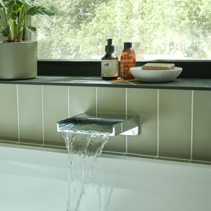 VADO Synergie Wall Mounted Waterfall Bath Spout