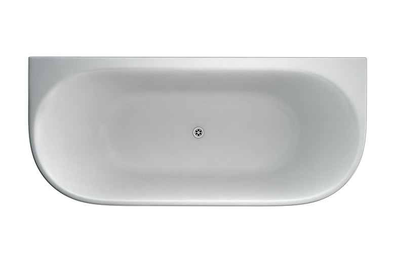 Burlington Avantgarde Roll Top Bath With Black Claw Feet