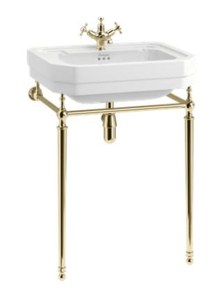 Burlington Basin Stand Only for 610 Basin - Antique Gold