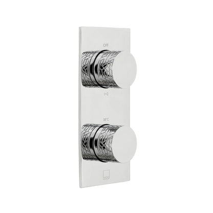 VADO Tablet Omika -2 Outlet Thermostatic Valve All-Flow