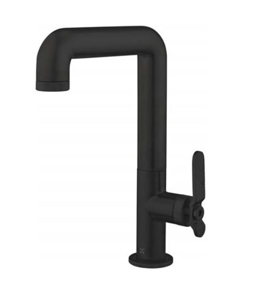Crosswater UNION Tall Mono Basin Mixer Matt Black