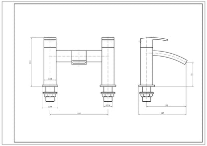 SW6 Flair Bath Filler