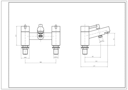 SW6 Plan Bath Shower Mixer