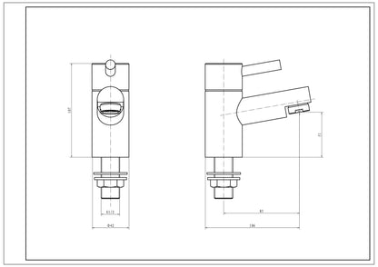 Get new Bathroom loook with SW6 Plan Basin Taps in Chrome