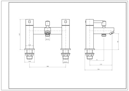 SW6 Pure Bath Shower Mixer