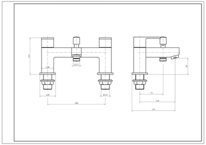 SW6 Element Bath Shower Mixer